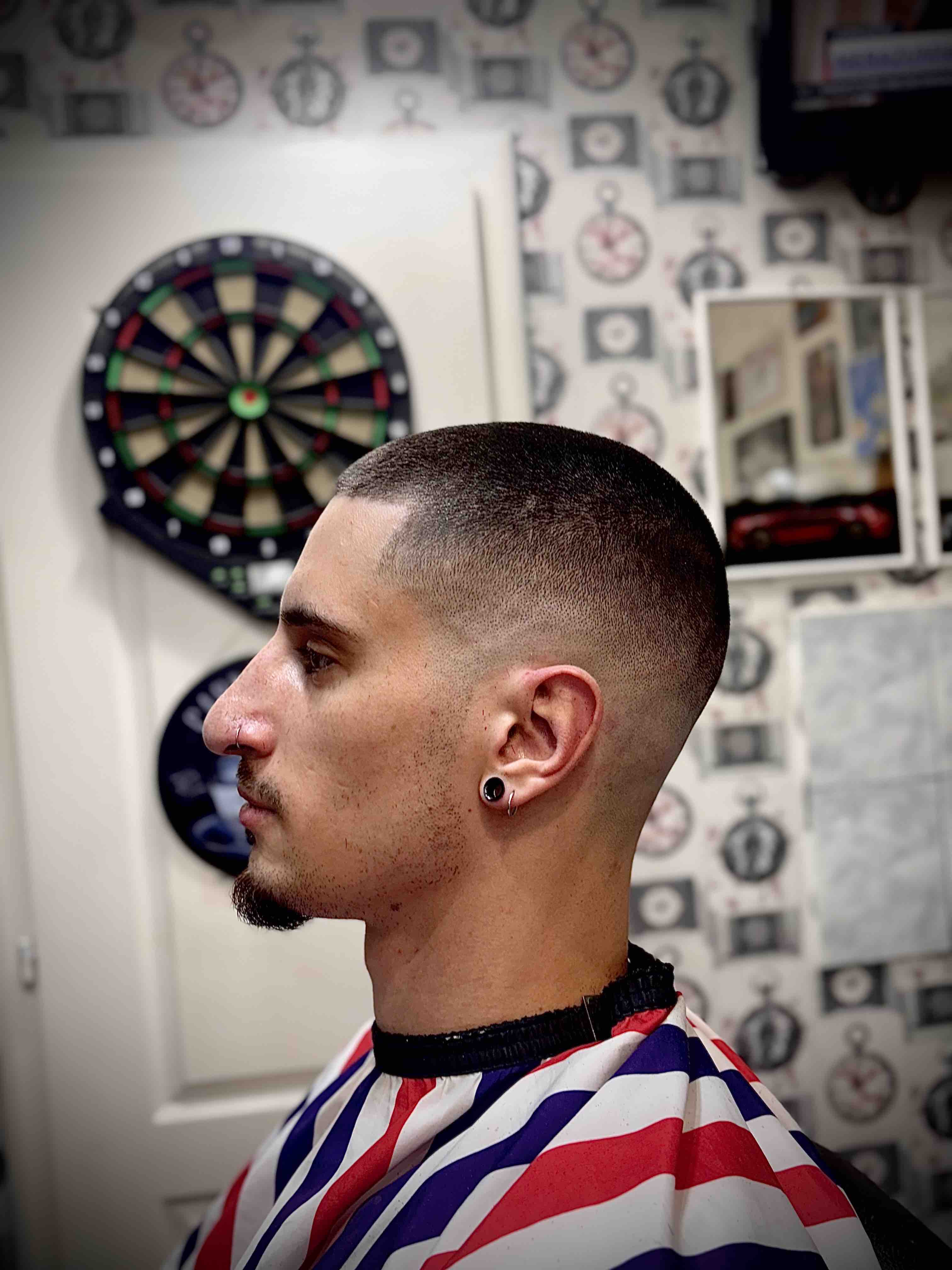 Modern textured style by expert barber